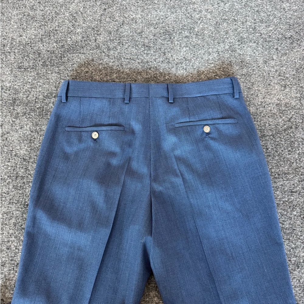 Boss Men's Blue Dress Pants - Picture 7 of 16